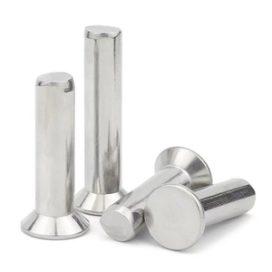 Rivets en acier inoxydable massif 304 à tête ronde, brillants, fabriqués en usine, prix d'usine - Product Image 3