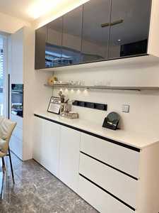 Customized Size Solid Wood <b>Sideboard</b> Cabinet Restaurant Furniture Made From Environmentally Protected Materials - Product Image 6