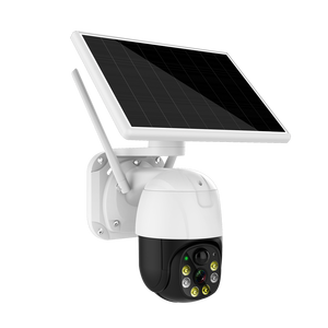 1296P 3MP tiêu thụ điện năng thấp năng lượng mặt trời wifi ngoài trời an ninh không dây Dome PT Camera H.265 màu tầm nhìn ban đêm IP66 không thấm nước - Product Image 1