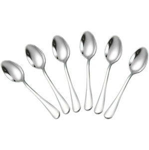 Wholesale Stainless Steel Custom Logo Eco-Friendly Classic Design Short Handle Mirror Polish Tea & <b>Coffee</b> <b>Spoons</b> - Product Image 1