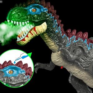 Giocattolo Robot Dinosauro Elettronico Camminante con Suoni Realistici e Spruzzi d'Acqua, Robot RC T-Rex - Product Image 2