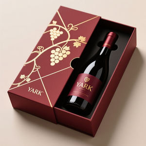 กล่องของขวัญกระดาษแข็งอย่างดีสำหรับแชมเปญและไวน์จากโรงงาน - Product Image 4