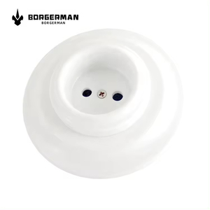 <span class=keywords><strong>Prise</strong></span> électrique <span class=keywords><strong>murale</strong></span> en céramique en porcelaine, <span class=keywords><strong>sans</strong></span> oreilles, vente en gros - Product Image 3