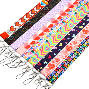 Lanière de téléphone en polyester écologique premium 2x90cm, sublimation personnalisée, utilisation publicitaire, logo personnalisé, réduction en gros, non applicable - Product Image 3