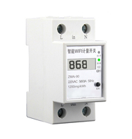 WiFi חכם אנרגיה מד כוח Tuya כוח צריכת ניטור מד 110V/220V אלחוטי שלט רחוק חכם חיים alexa MOES
