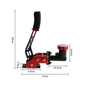 Racing Hydraulic Drift Handbrake Gear Lever With Oil Tank Hydro E-Brake Rally 0.75Bar 3/8-24 Parking Adjustable Brake