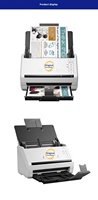 Scanner de documents de bureau automatique haute vitesse double face Wi-Fi EPSON DS570WII/ES580W pour format A4
