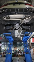 Tuyau d'échappement arrière en acier inoxydable avec soupapes pour BMW G20 330i 2023-