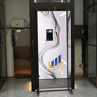 Kunden spezifische kleine Wohnung Passagier aufzug Lift Modernes Design Aufzug Home Lifts Villa Kleiner Aufzug für 2 Personen