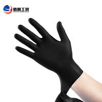 Livraison rapide Gants en nitrile Examen en nitrile Gants en nitrile de travail médicaux bleus jetables en grande taille