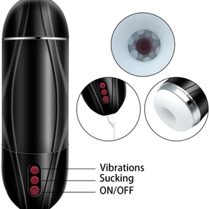 Magnetische Zuigoplaadtrainer 10 Frequentie Trillingen Touch Masturbatie - Product Image 3