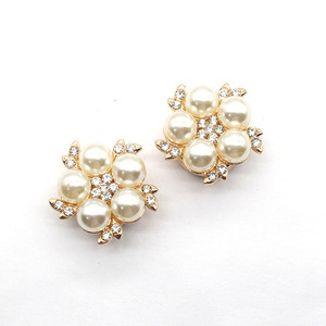 Jfrb064 Hot Bán Nút Bìa Ngọc Trai Hoa Metalbutton <span class=keywords><strong>Clip</strong></span> Có Thể Tháo Rời Khuy Măng Sét Cho Mùa Xuân Cô Gái Ăn Mặc Trang Trí - Product Image 2