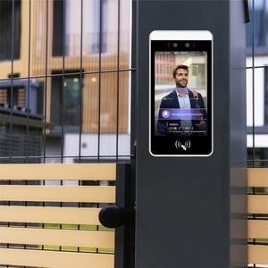 Dispositivo de Control de Acceso Biométrico Android de 8 Pulgadas con NFC, Código QR, Reconocimiento Facial, WIFI, Función de Reinicio, OEM, ODM, Dispositivo de Control de Asistencia - Product Image 1