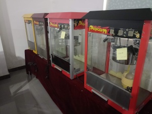 OUTE Ấm Đun Nước Chống Dính Máy Làm Bỏng Ngô Chạy Điện 8Oz Máy Làm Bỏng Ngô Thực Phẩm Có Tủ Trưng Bày - Product Image 2