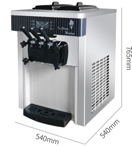 2022 Kinh Tế Thương Mại Tự Động Tabletop Mềm <span class=keywords><strong>Ice</strong></span> Cream Maker Máy - Product Image 1