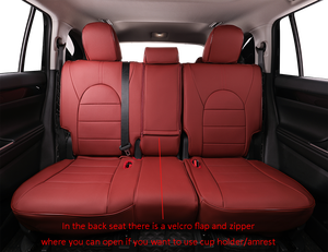 EKR ขายส่งทนทานที่กําหนดเองรถที่นั่งครอบคลุมกันน้ําหนังรถที่นั่งครอบคลุมโตโยต้า Highlander RAV4 Camry <span class=keywords><strong>CHR</strong></span> - Product Image 4