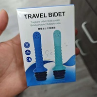 Bidé Portátil Ergonómico de Mano para Viaje, Accesorio para Botella, Limpieza Suave para Maternidad e Higiene Personal Diaria, Venta al por Mayor