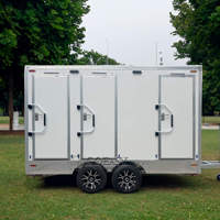 En stock, remorque de toilettes mobiles, portable, écologique, durable, fabriquée en Chine, marque GoEasy, certifiée CE