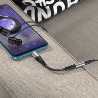 Convertisseur audio numérique HOCO LS33 Type-C vers prise jack 3,5 mm femelle