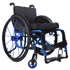 BEIZ 24-Inch Big Wheels Sport <strong>Wheelchair</strong> Folding <strong>Manual</strong> with Comfortable Cushion Parts Detachable 3-Year Warranty - Product Image 4