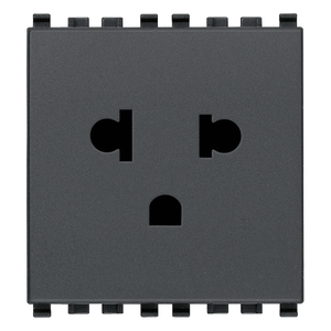 ซิกูรี่ 2P+T 16A ปลั๊กไฟ USA EU สีเทา - Product Image 1
