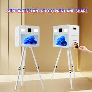 سهلة التركيب بشاشة تعمل باللمس DSLR Shell حامل مدمج بالكمبيوتر آلة فوتوبوث لحفل الزفاف - Product Image 5