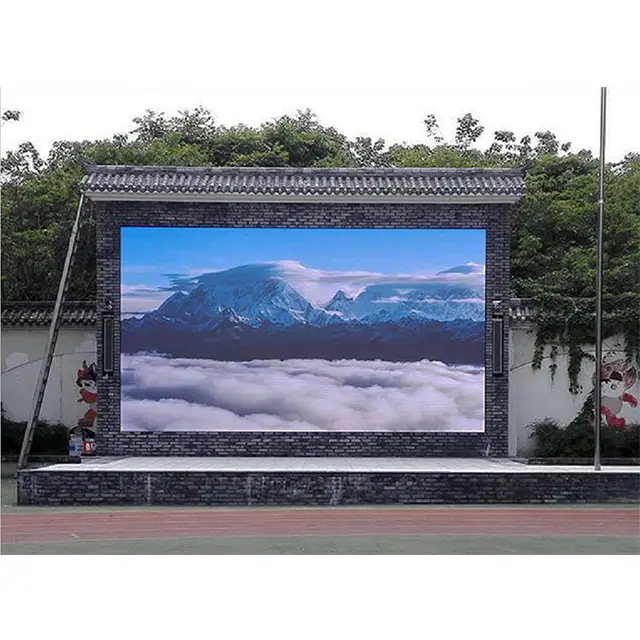 Outdoor P6 high quality and definition p10 outdoor full color led display