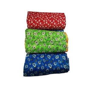 Impresión de sarga de pintura de poliéster 100%, suministro directo de fábrica de diseño de <span class=keywords><strong>flores</strong></span> para sábanas de cama - Product Image 4