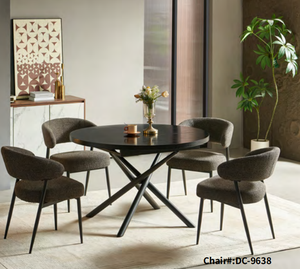 Hiện đại cao bóng mở rộng vòng bàn ăn đặt 4 hoặc 6 chỗ ngồi cho phòng khách hoặc đồ nội thất khách sạn trực tiếp từ nhà máy - Product Image 1