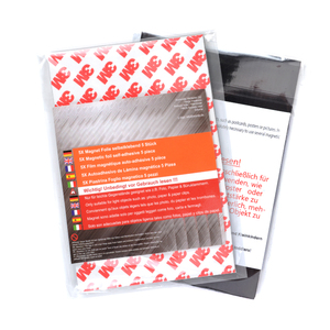 Colour 3m <span class=keywords><strong>AMC</strong></span> chuyên nghiệp mềm linh hoạt cao su nam châm băng dính tấm A4 Kích thước công nghiệp nam châm-hot bán nam châm từ tính - Product Image 5