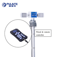 Tour lumineuse à mât télescopique de 3.5 mètres de haut LED haute puissance projecteurs télécommandés montés sur le toit du véhicule CHL352120