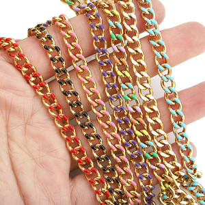 उत्कृष्ट स्टेनलेस स्टील रंगीन नमेल्ड कर्न चेन रोल के लिए रंग के कंगन गहने बनाने के लिए उपकरण - Product Image 3