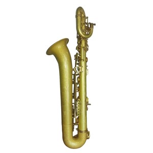 Sassofono <span class=keywords><strong>Basso</strong></span> Baritono/Baritono Pro Use Eastern Music EB Tone in Ottone Laccato Giallo con Installazione Facile - Product Image 2