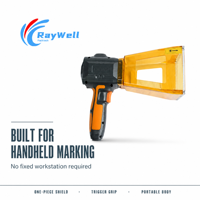 Machine de marquage laser à fibre portable Raywell 50W personnalisée, facile à utiliser, avec support IA pour marquage profond CNC