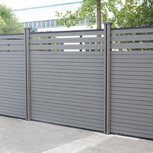 Clôture WPC <span class=keywords><strong>anthracite</strong></span> à prix d'usine | Installation facile de bricolage | pour jardin, parc et piscine CLÔTURE WPC - Product Image 4