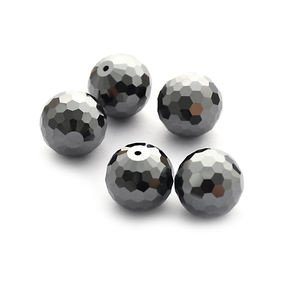 أفضل قطع بيضاوية 10 حبات الهيماتيت الطبيعة الجديدة فضفاضة مغناطيسية طبيعية مجوهرات حجر أفضل حبات الهيماتيت المغناطيسية - Product Image 3