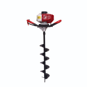 Taladro de Tierra de Alta Potencia con Motor de 52cc, Aplicador de Fertilizantes para Huertos, Perforación de Hoyos, Garantía de 1 Año - Product Image 3