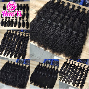 批发越南缅甸卷发束未经处理的双纬发挥舞着100% 人发 - Product Image 4