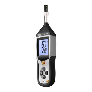 Termómetro Higrómetro Digital CEM DT-8896, Medidor de Temperatura Infrarrojo de Bulbo Seco y Húmedo - Product Image 3