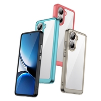 Prix usine couverture transparente cadre coloré étui clair acrylique Tpu hybride couverture mobile pour Xiaomi Poco X7 Pro étui de protection