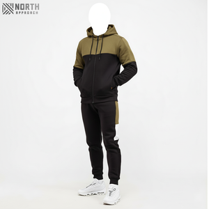 Nouveaux pantalons de survêtement et sweat à capuche Ensemble de jogging Costumes de survêtement vierges Vêtements de sport respirants personnalisés Ensemble de survêtement pour hommes de luxe - Product Image 1