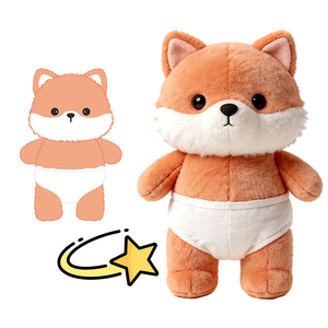 EN71 GRS FSC Individuelles Maskottchen Plüschtier OEM ODM Weicher Teddybär Stofftier Kuscheltier Kawaii Cartoon Plüschpuppen Hersteller - Product Image 4