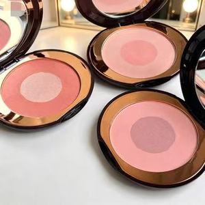 Paleta de Maquillaje de Dos Colores Sugar Heart, Polvo Fijador de Maquillaje de 8g, Paleta de Sombras de Ojos y Colorete, Duradera, Suave, con Efecto de Enfoque, Resistente al Agua - Product Image 2