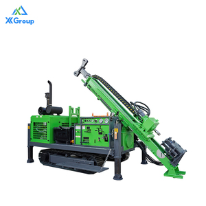 광산용 펌프 모터 부품이있는 금광 표면 코어 드릴링 용 800m 완전 유압 크롤러 장착 드릴 장비 - Product Image 5