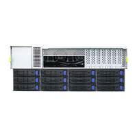 Server 4U Rack Chassis RS436-02M untuk 36 Slot Hard Disk 12GB/S Expansion Backboard EBB/ATX Motherboard Redundant Power Supply