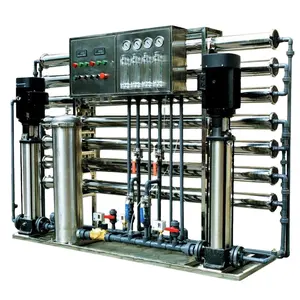 Machine verticale industrielle de purification de traitement de l'eau de système de filtre d'adoucissant de l'agriculture 1000L/H