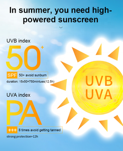 Commercio all'ingrosso Online SPF <span class=keywords><strong>50</strong></span> + <span class=keywords><strong>crema</strong></span> solare giornaliera <span class=keywords><strong>con</strong></span> <span class=keywords><strong>protezione</strong></span> UV <span class=keywords><strong>crema</strong></span> <span class=keywords><strong>viso</strong></span> e lozione - Product Image 5