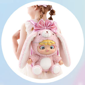 Vente en gros de poupées en peluche musicales lumineuses à motifs variés, poupées en vinyle avec visage en plastique, jouets de poupées haut de gamme exquis pour cadeau d'enfant - Product Image 5