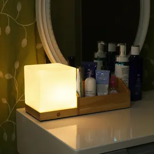 Brave RGB-lámpara de mesa con cubo, luz inteligente <span class=keywords><strong>para</strong></span> habitación de estudio, cama, 16 colores, IP67, gran oferta - Product Image 1