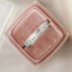 Mới Đến Titan Vòng Sáng Thời Trang Đám Cưới Ban Nhạc Cubic Zircon Engagement Vài Nhẫn Cho Phụ Nữ Dropshipping - Product Image 4